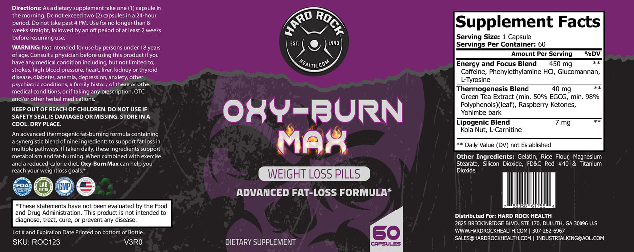 OXY-Burn - Weight Loss Pills