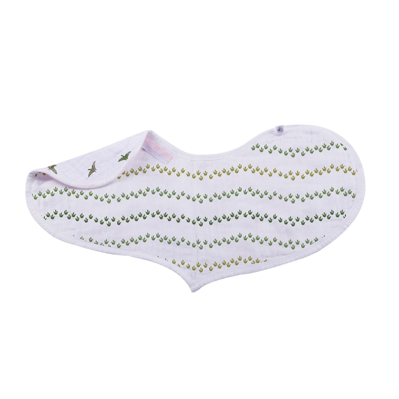 Newcastle - Dino Days Cotton Burp Cloth Bib 2PK -