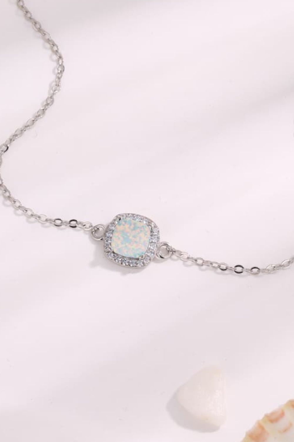 Opal Platinum-Plated Bracelet - T - 2 COLORS -