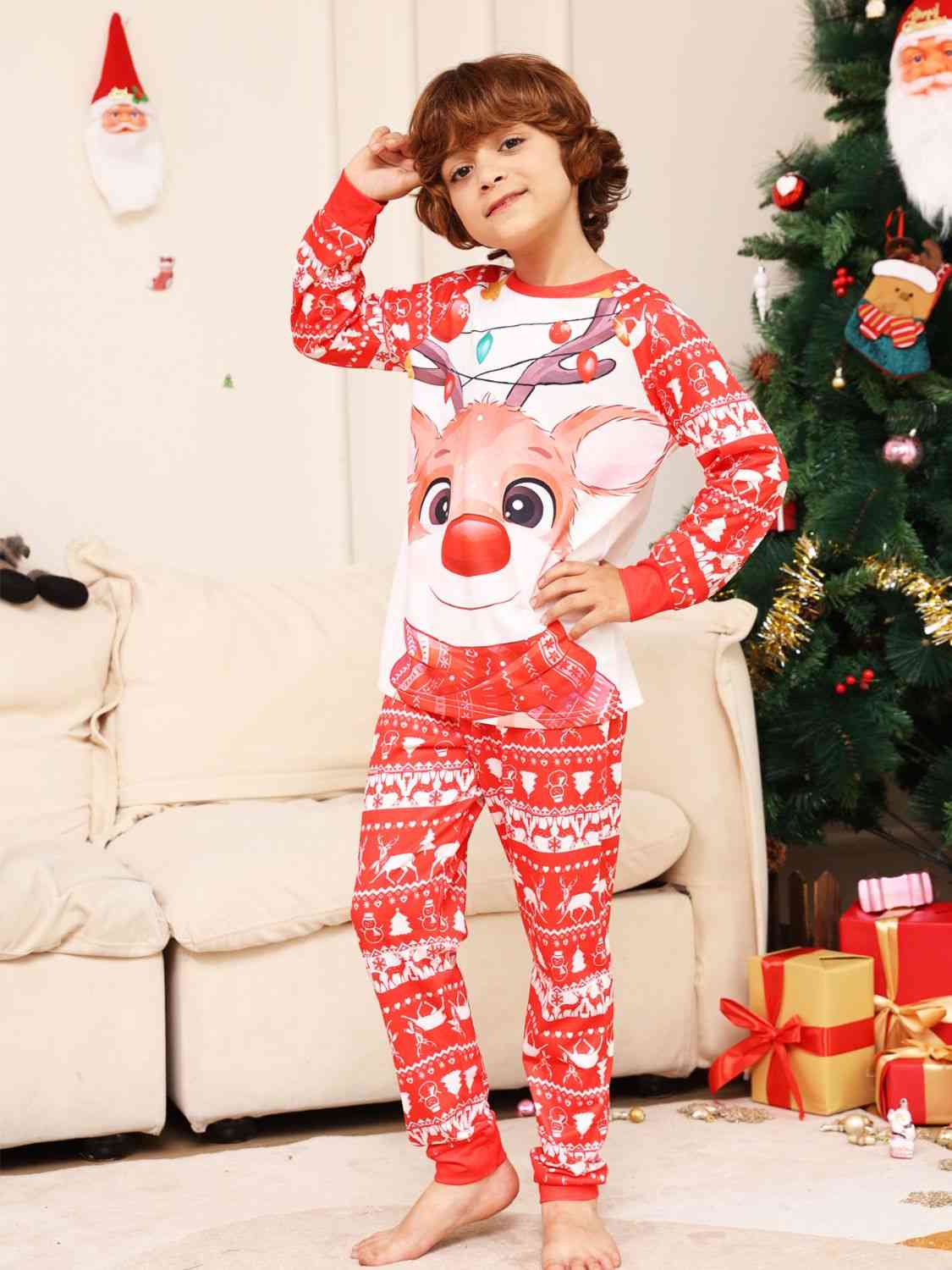 KIDS Christmas Long Sleeve Top and Pants Set - T -