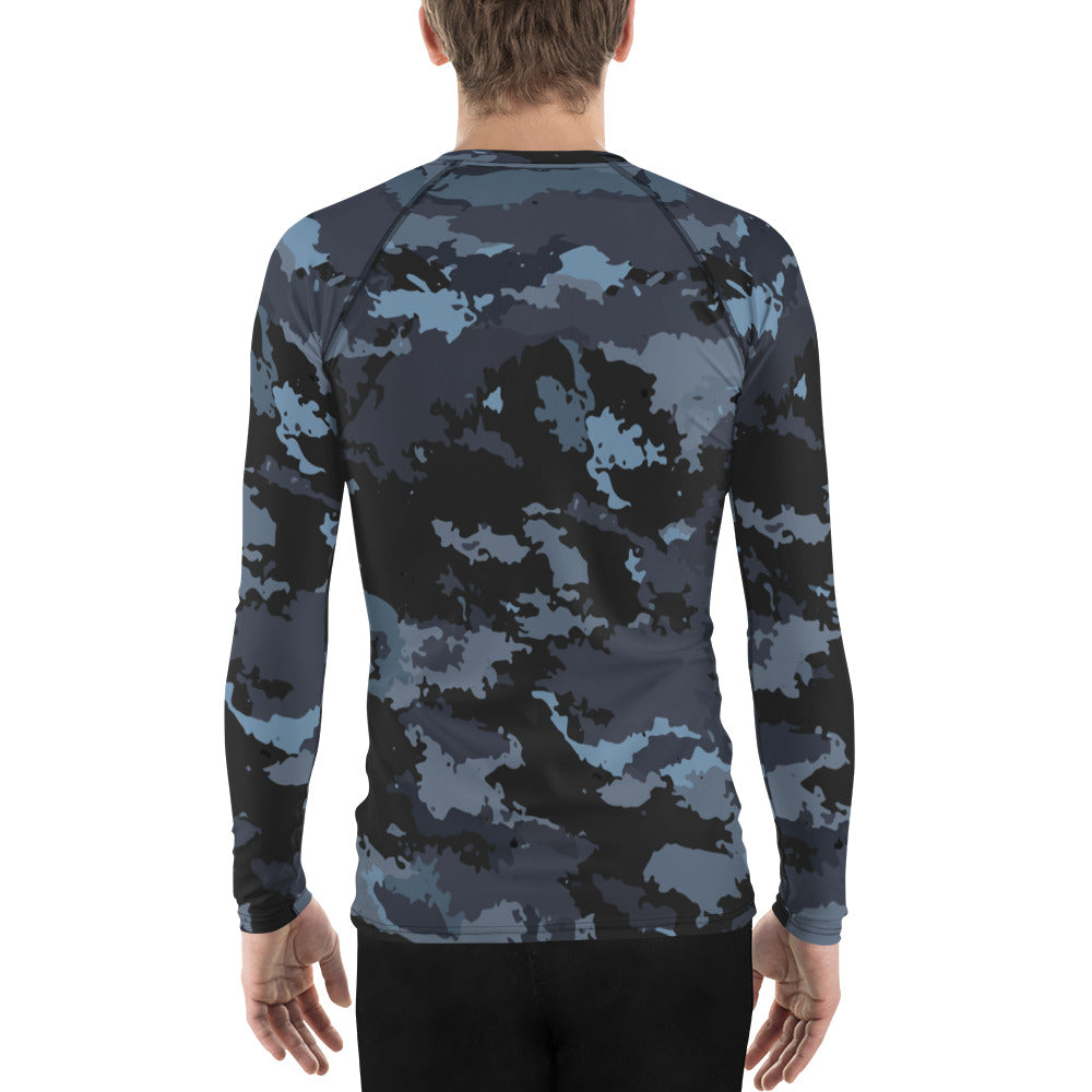 FYC - Men's Coast Camo Performance Rash Guard UPF 40+ - 1 COLOR -