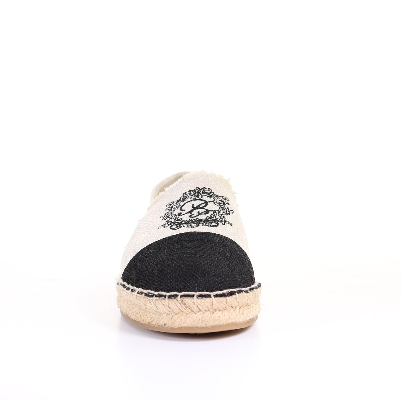 Twotone Espadrilles-Ivory