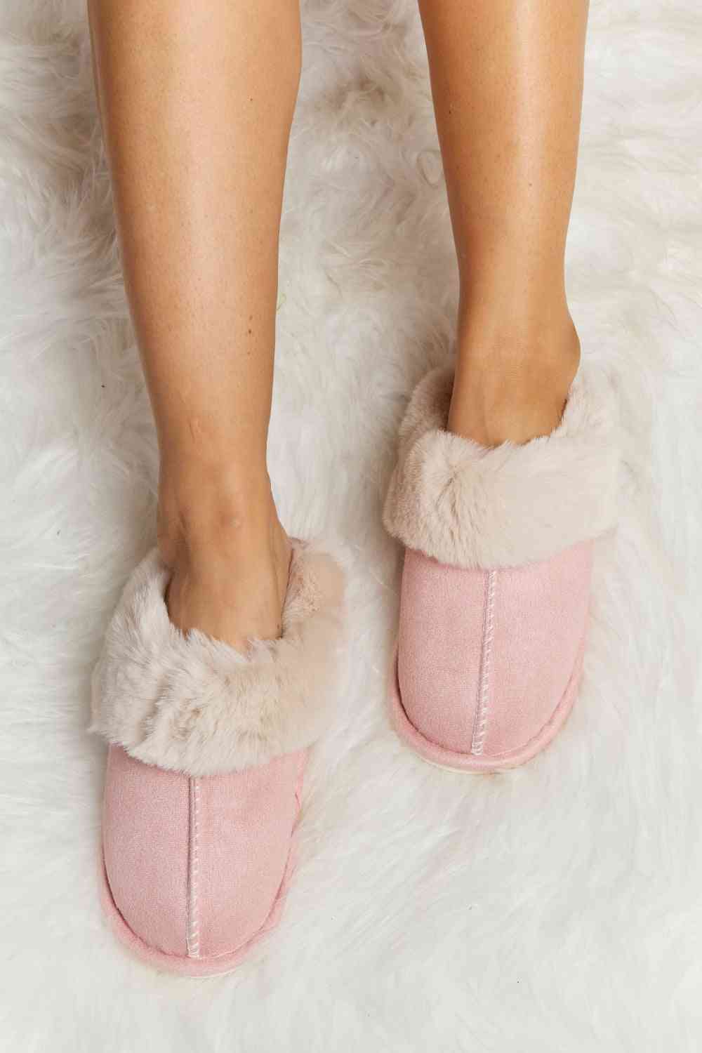 Melody Fluffy Indoor Slippers - T - 5 COLORS -