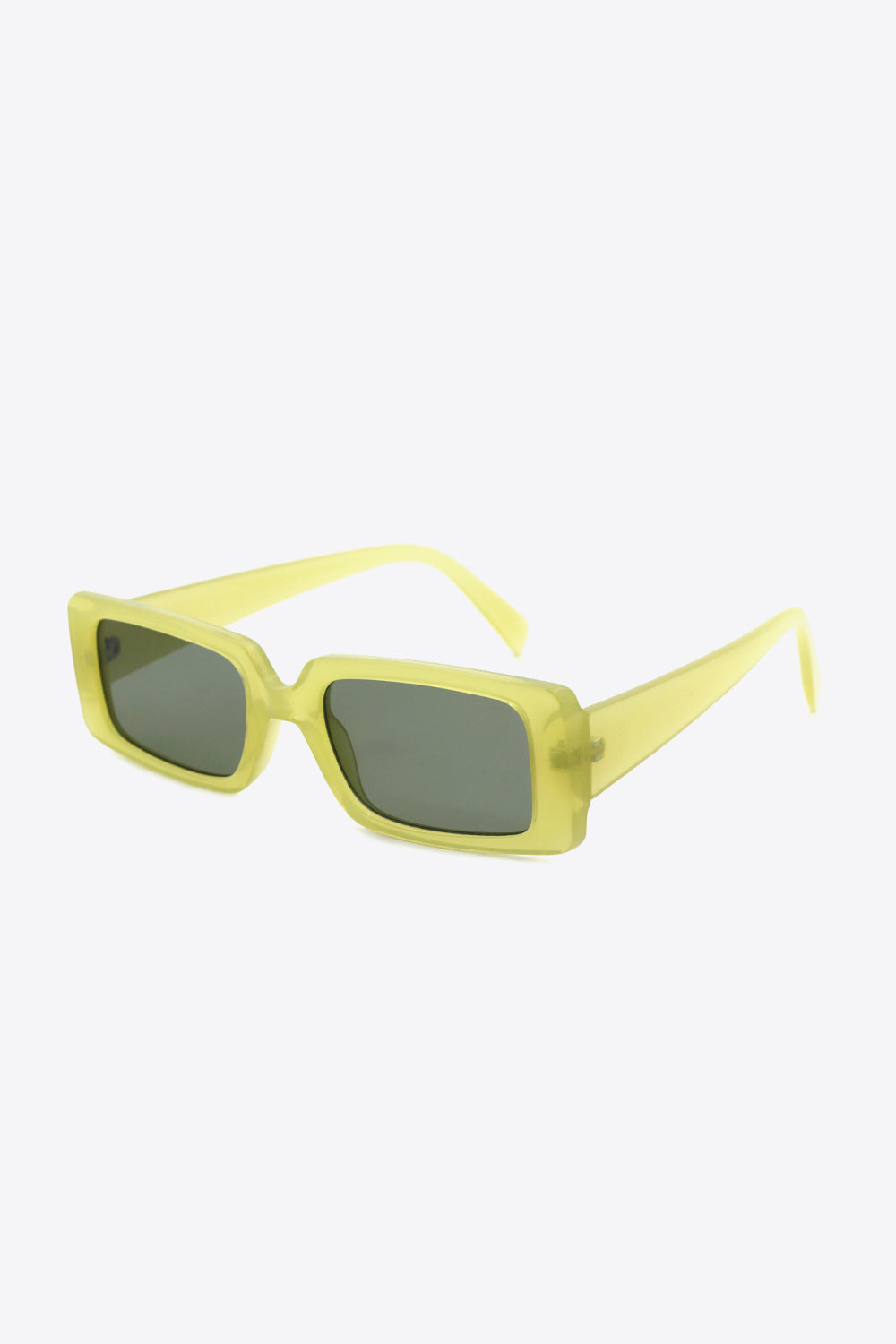 UV400 Polycarbonate Rectangle Sunglasses - T - 1 COLOR -