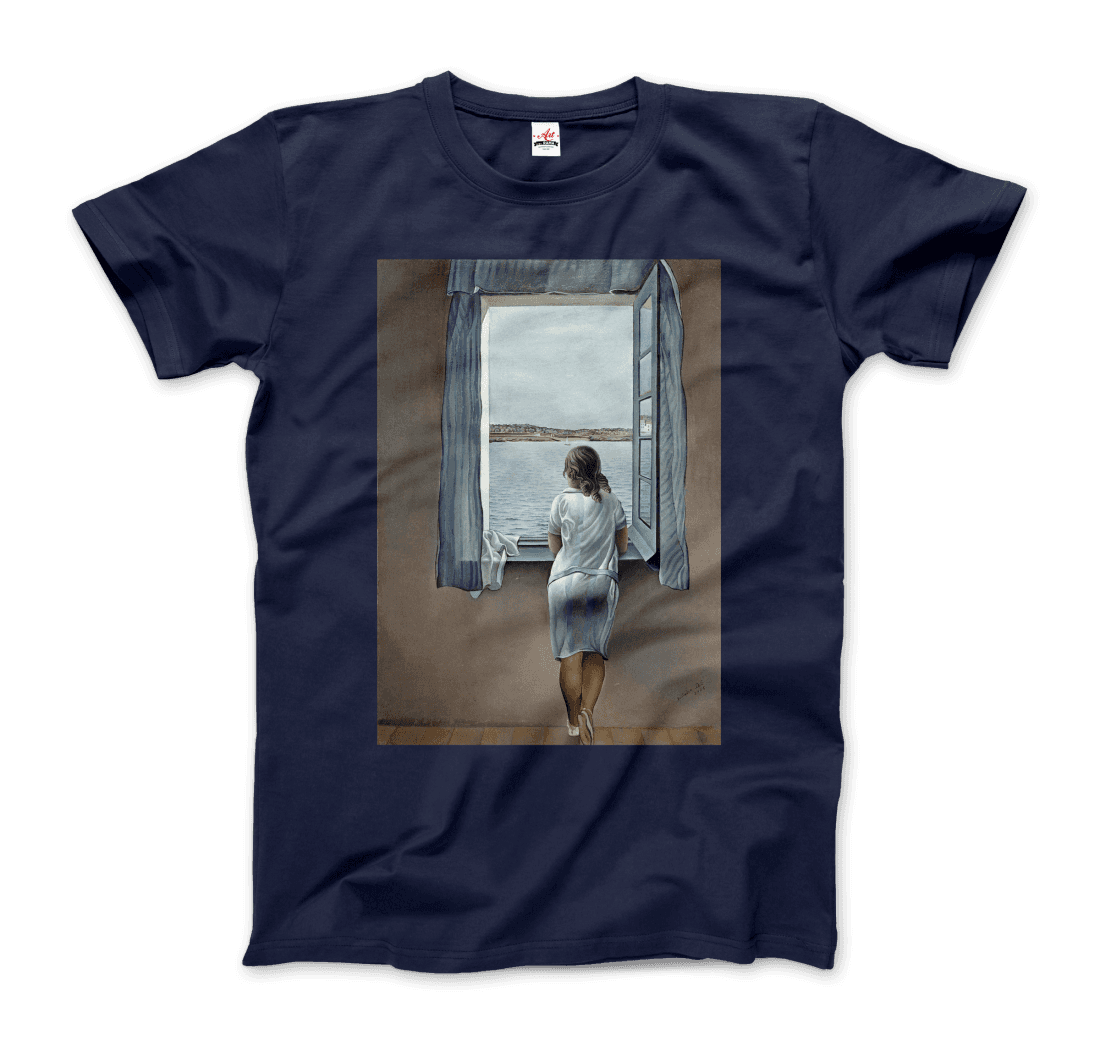 Salvador Dali - Young Woman at a Window Artwork T-Shirt Men/Women - 6 COLORS -