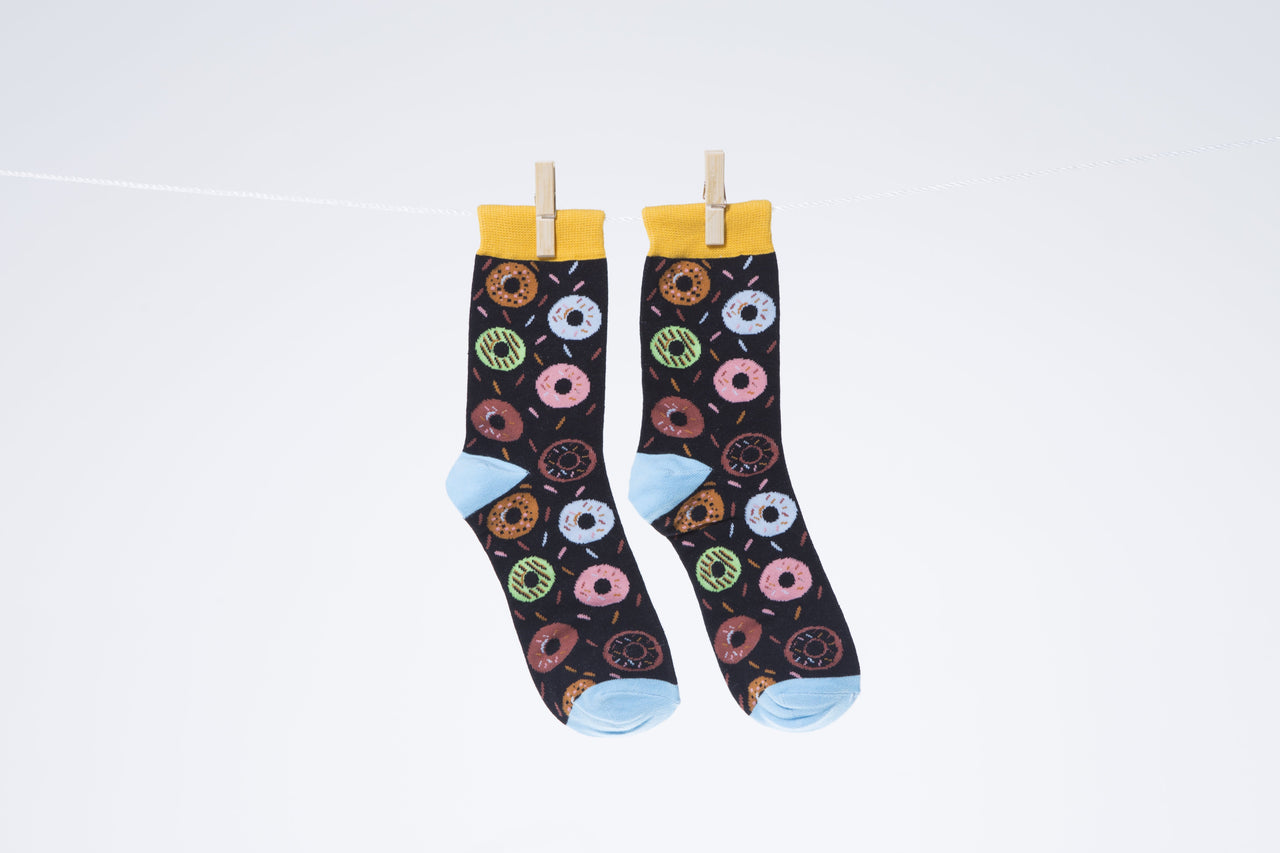 Men's Donuts Socks - 1 COLOR -