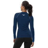 Thumbnail for FYC - Women's Lady Ocean Performance Rash Guard UPF 40+ - 1 COLOR -