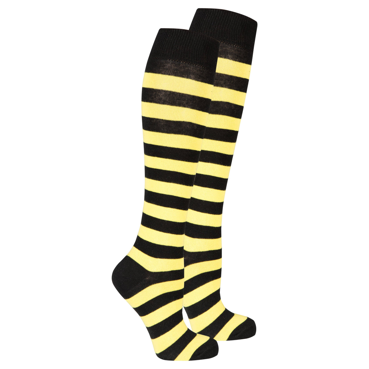 Women's Bumblebee Stripe Knee High Socks - 1 COLOR -