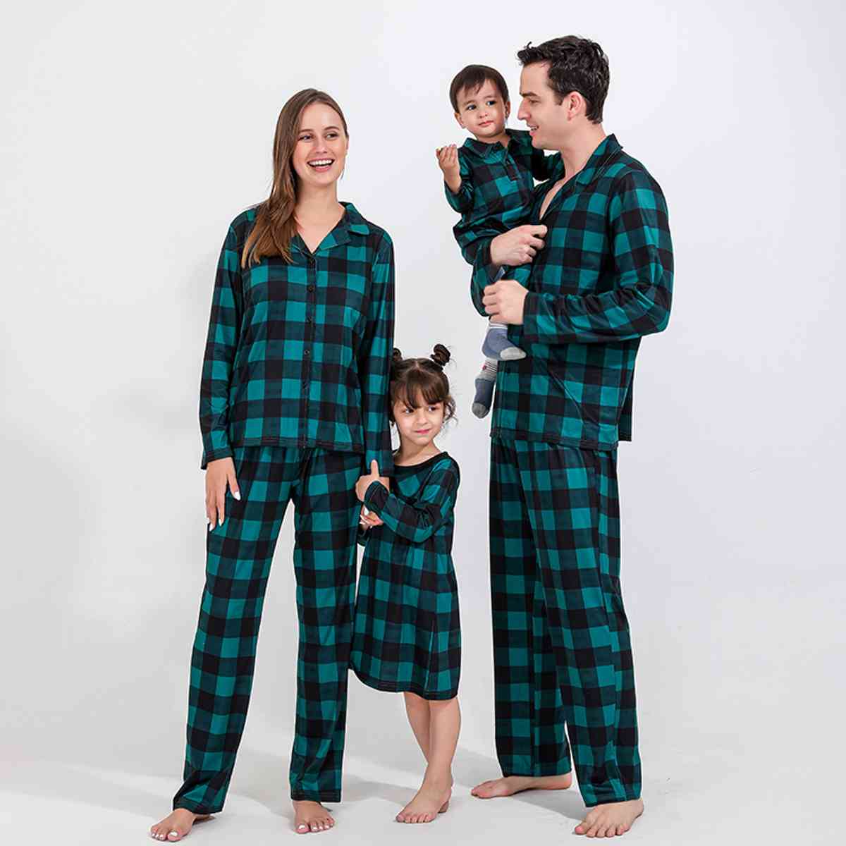 BOY Plaid Shirt and Pants Set