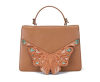 Thumbnail for Bellorita - Wings Brown Shoulder Bag - 1 COLOR -