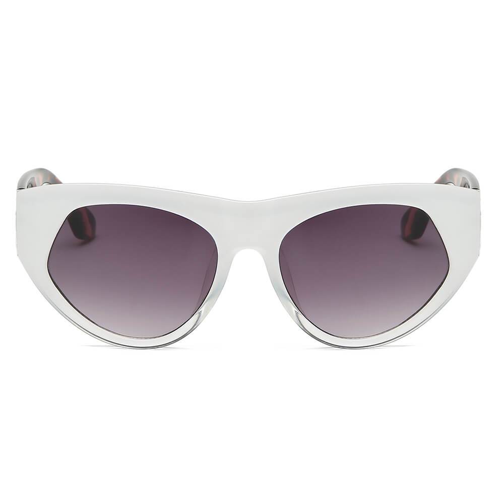 Cabazon | S1059 - Women Round Cat Eye Sunglasses - 4 COLORS -