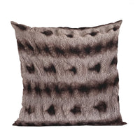 Thumbnail for Plutus Brown Fluffy Bunni Animal Faux Fur Luxury Throw Pillow - 10 SIZES -