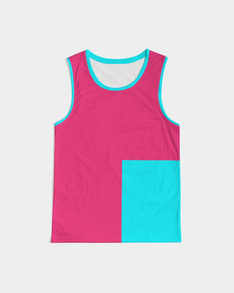 Chaluisant -Perennial Fuchsia Men's Tank Top - 1 COLOR -