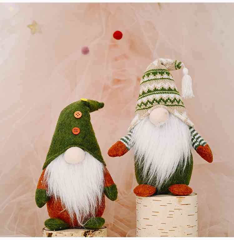 Short Leg Christmas / Seasonal Gnomes - 11.4"/9.5" - [5-10 DAY DELIVERY] - T - 2 TYPES -