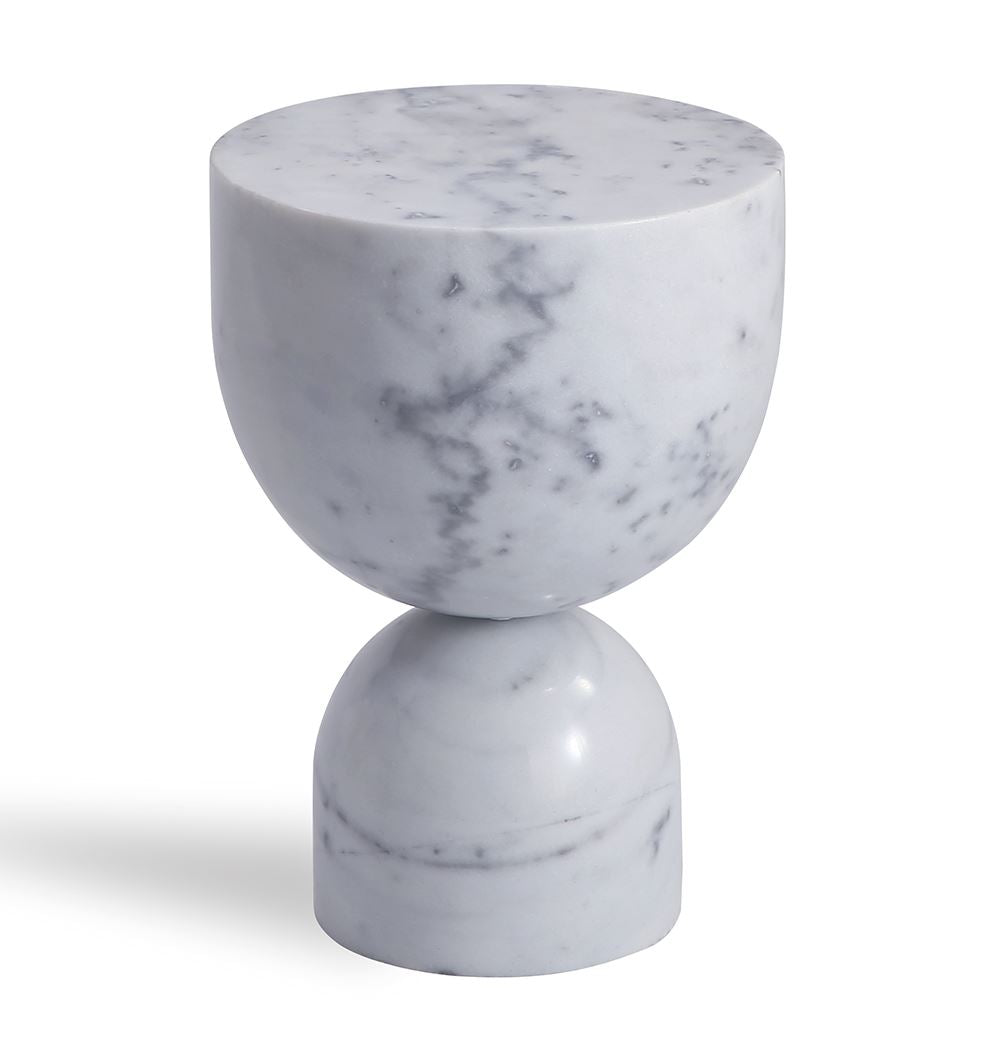 GFURN - Pénélope Side Table - White Marble -