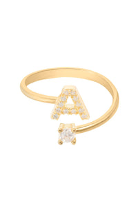 Thumbnail for Initial Ring Gold A -