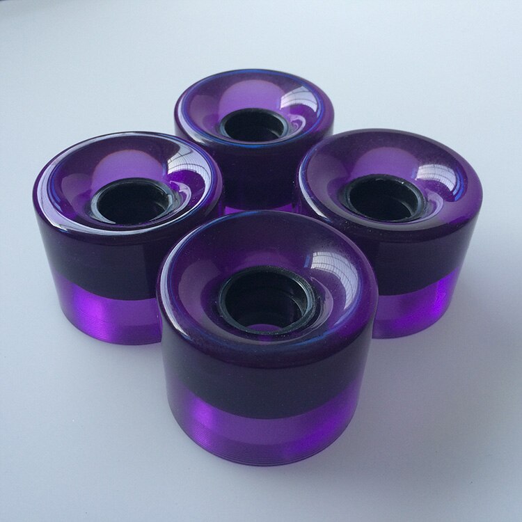 4pcs/Set Cruiser Skateboard Wheels Blank Pro 60X45 Mm Longboard Wheel Fit 22 Inch Plastic  Backpack Skate Board - [28 DAY DELIVERY] - 14 COLORS -