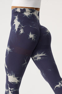 Thumbnail for Tie-Dye High Waist Active Leggings - T - 10 COLORS -