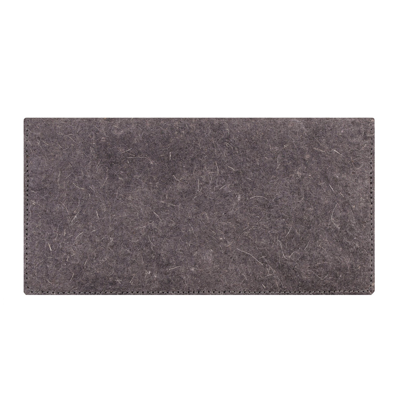 IKON SWEDEN - Coconut Leather Slim Wallet - Dark Grey - 1 COLOR -