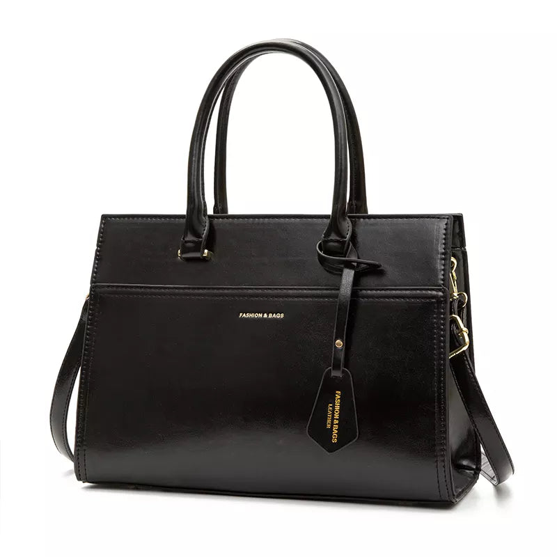 Savoy - Faye Women's Handle Bag - Black - 1 COLOR -