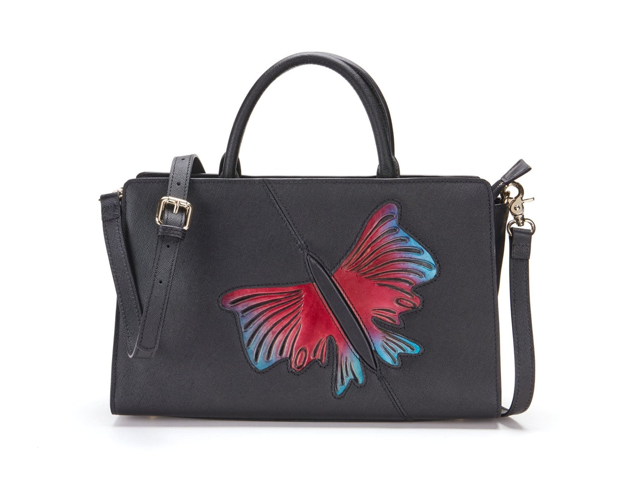 Bellorita - Butterfly Black Satchel - 1 COLOR -