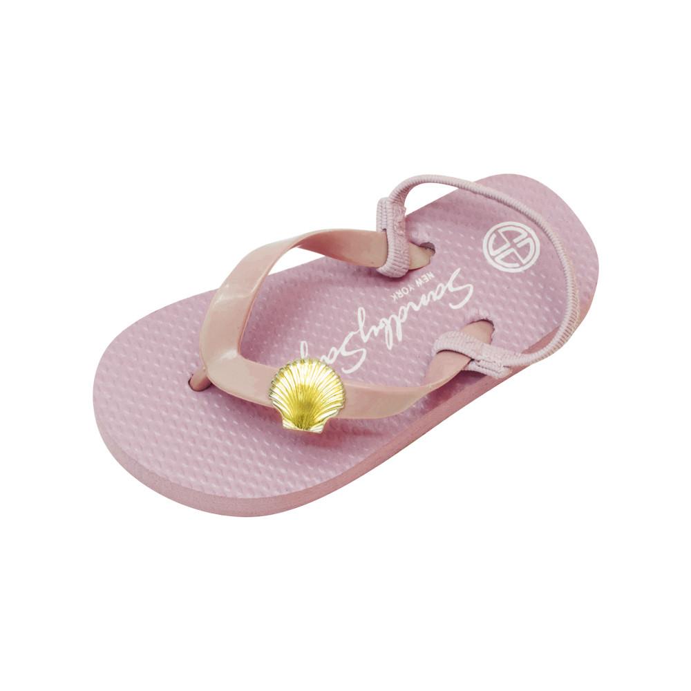 SAND BY SAYA N.Y. - Gold Shell - Baby / Kids Sandal - 2 COLORS -