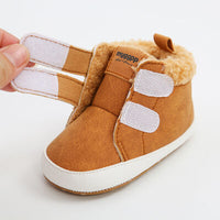 Thumbnail for Fuzzy Velcro Kid Sneakers - T - 4 COLORS -