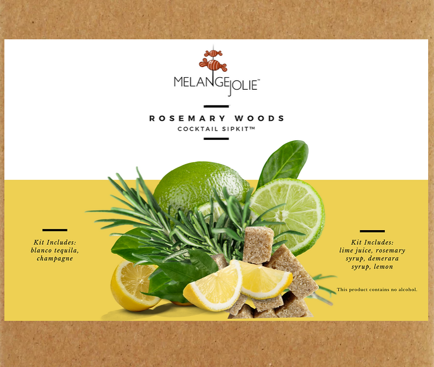 Mélange Jolie Rosemary Woods Cocktail SipKit™