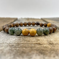 Thumbnail for Central - Yellow Sandalwood, Green Jasper, & Sandalwood -