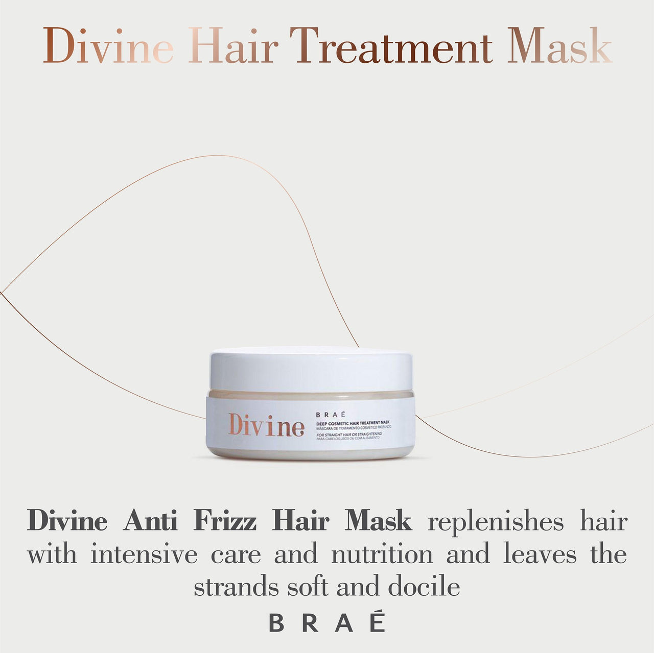 BRAE - Divine Deep Cosmetics Hair Treatment Mask 7.05 Oz -