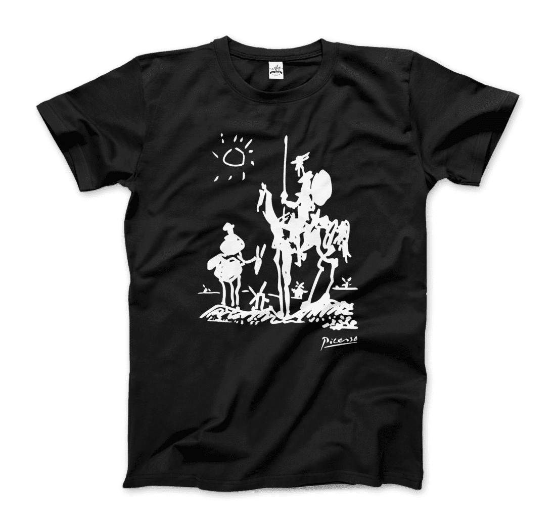 Pablo Picasso - Don Quixote of La Mancha 1955 Artwork T-Shirt  - MENS - WOMENS - 6 COLORS