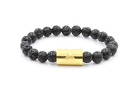 Thumbnail for Rocky - Lava Rock Bracelet -