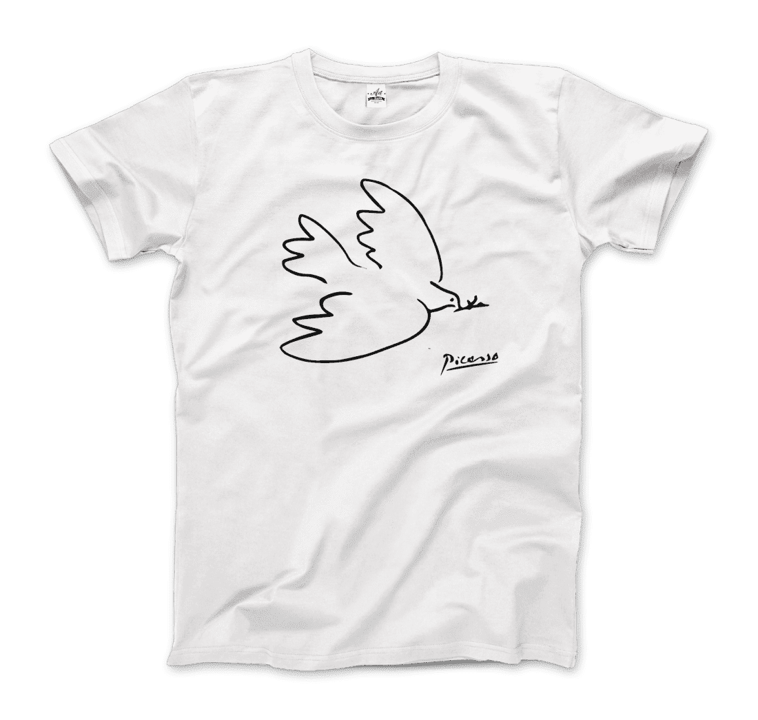 Pablo Picasso Dove of Peace 1949 Artwork T-Shirt - 6 COLORS -