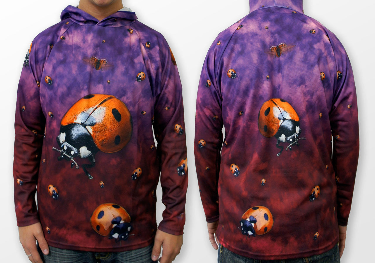 Mouthman - LADYBUG Hoodie Chomp Shirt - ADULT SIZES AVAILABLE! - 9 SIZES -