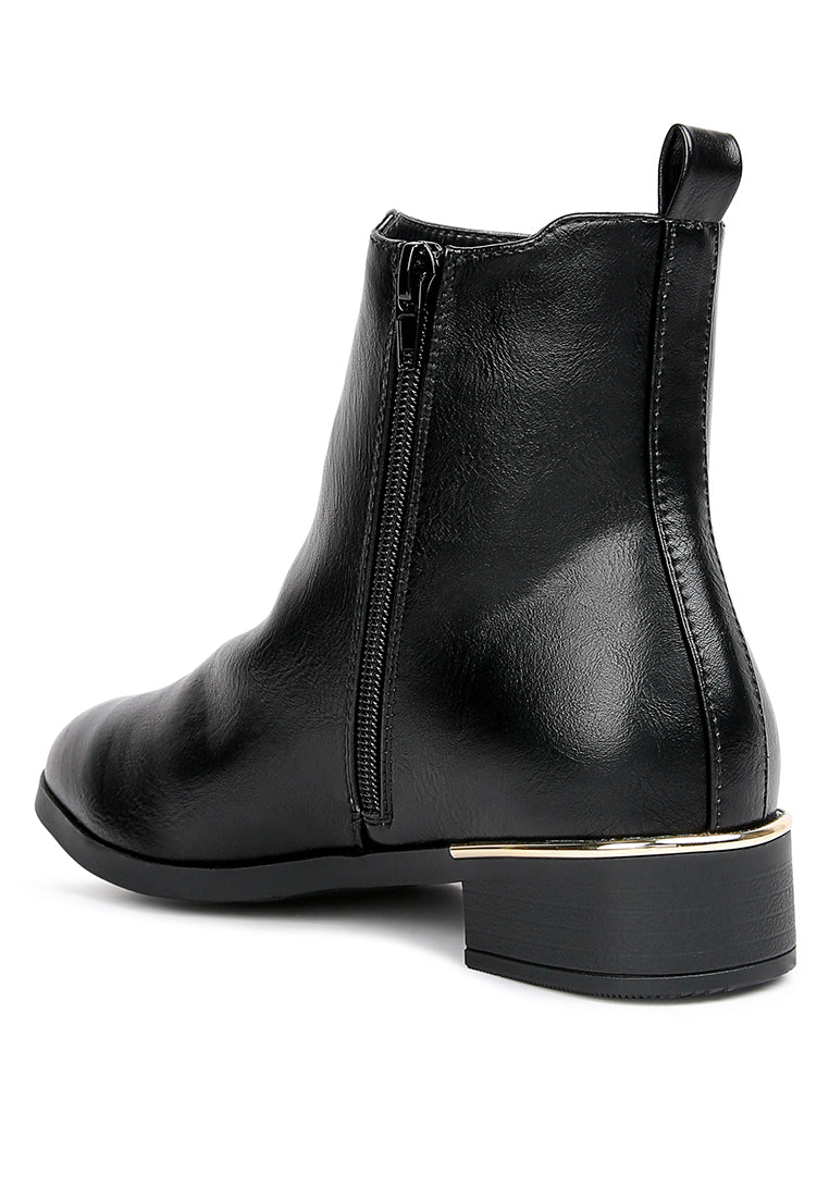 London Rag - Yacht Winter Basic Ankle Boots - 2 COLORS -