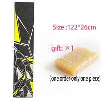 Thumbnail for 122cm Dancing Longboard Griptapes Long Board Grip Tape Skateboard Griptapes Anti-Slid Sandpaper Colorful Graphic Deck Protective - [28 DAY DELIVERY] - 31 DESIGNS -