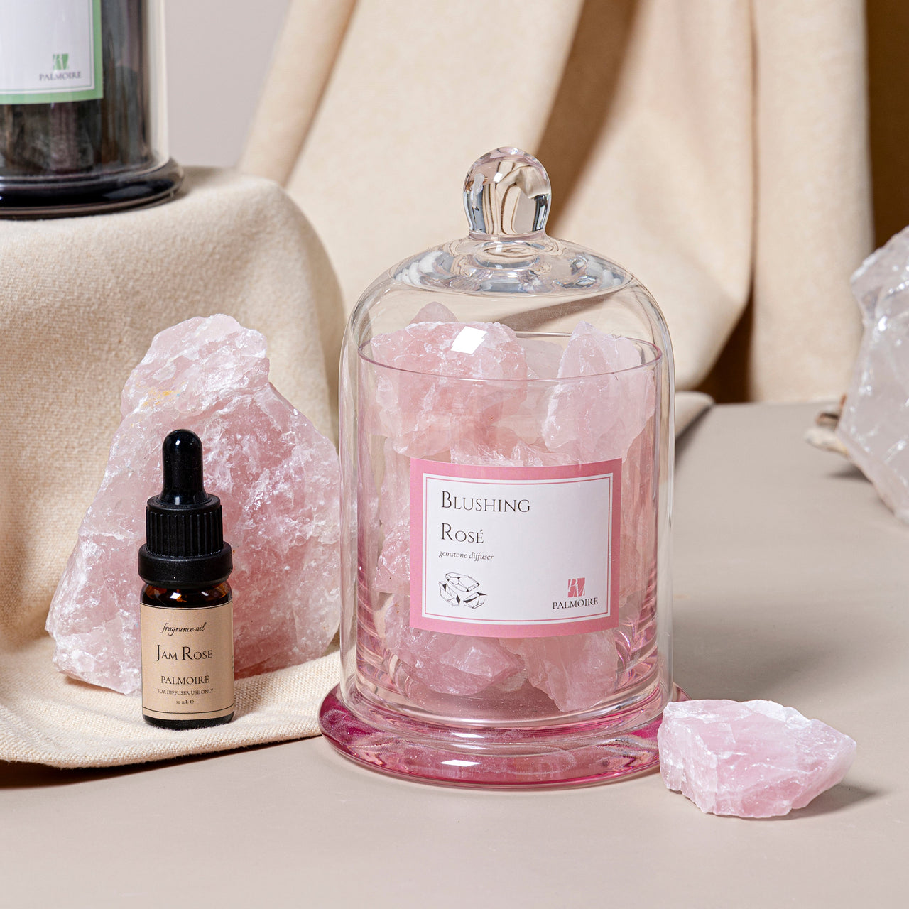 Palmoire - Blushing Rosé Gemstone Diffuser -