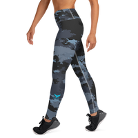 Thumbnail for FYC - Women's All Day Comfort Yoga Coast Camo Full Length Leggings - 1 CAMO COLOR -