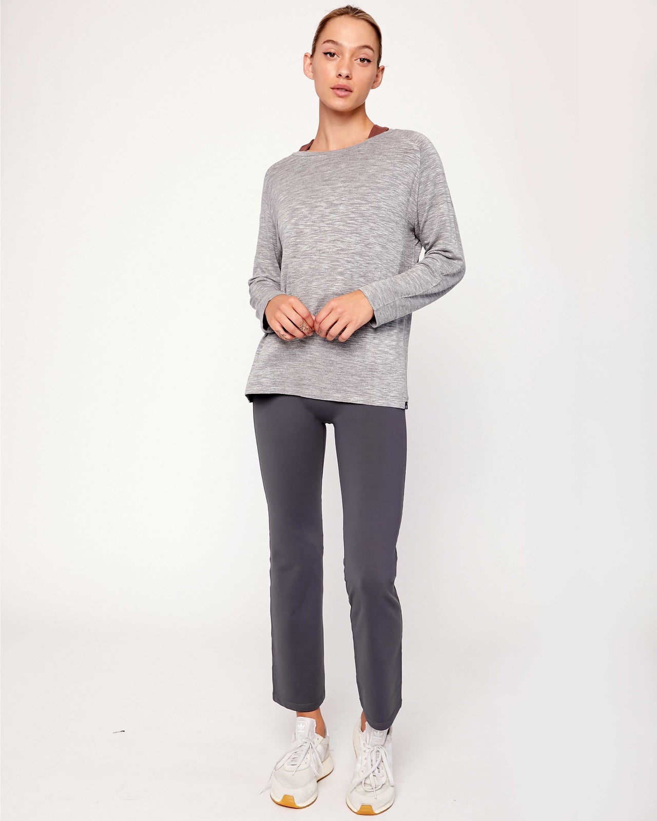 Rebody - Kim Heathered Pullover - 1 COLOR -