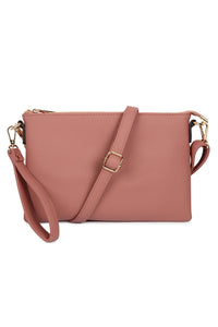 Thumbnail for Riah Fashion - Crossbody Wristlet Bag - 13 COLORS -