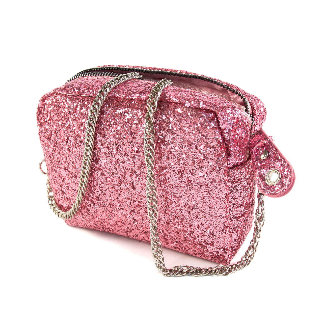 Bewaltz - Glitter Crossbody Handbag - Pink -