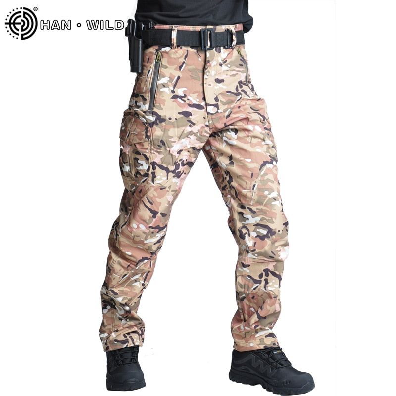 Men Tactical Pants - Cargo - camo - Military Pants - Airsoft Pants - Hunting Clothes - [11 DAY DELIVERY] - 12 COLORS -