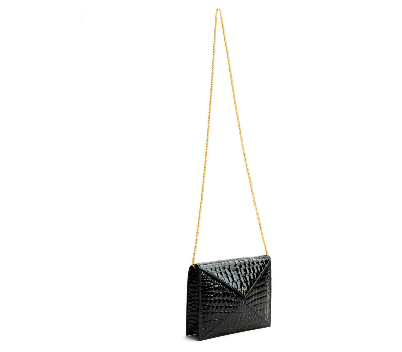 GUNAS NEW YORK - About Last Night - Black Vegan Clutch -1 COLOR -