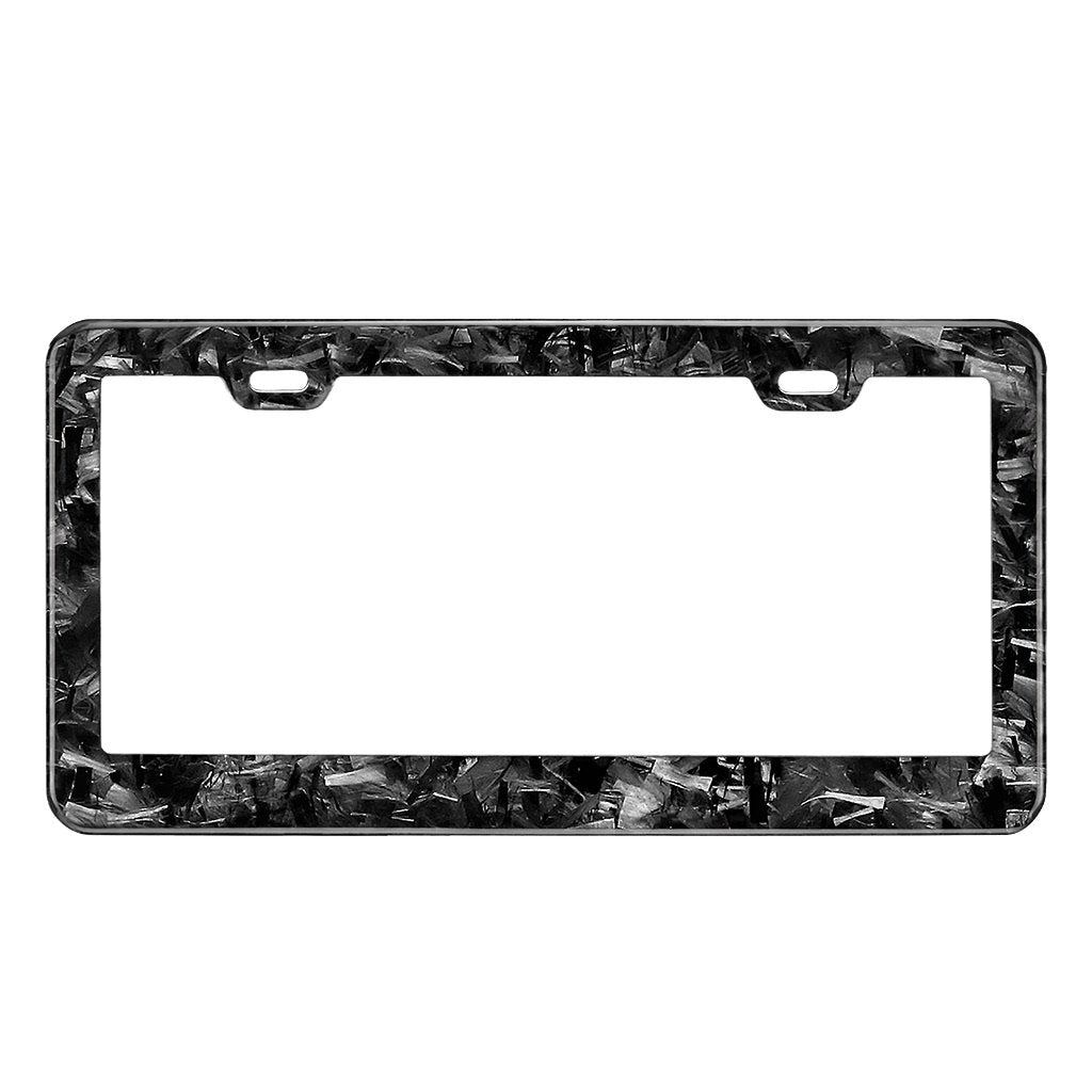 Simply Carbon Fiber - Real Forged Carbon Fiber License Plate Frame -