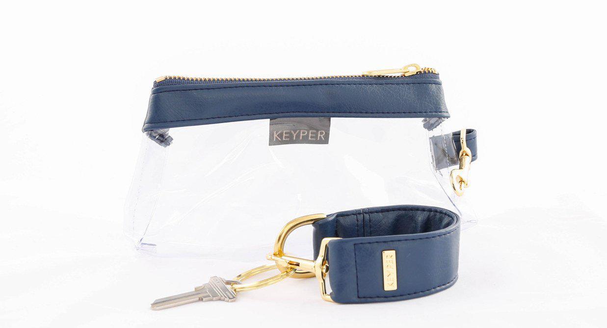 Keyper - True Navy SIGNATURE 2-Piece KEYPIT Set • Wristlet - 6 OPTIONS -