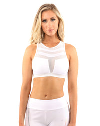 Thumbnail for Savoy - Laguna Sports Bra - White - 1 COLOR -