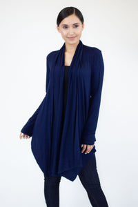 Thumbnail for Stylespect - Light Weight Open Front Cardigan - 1 COLOR -