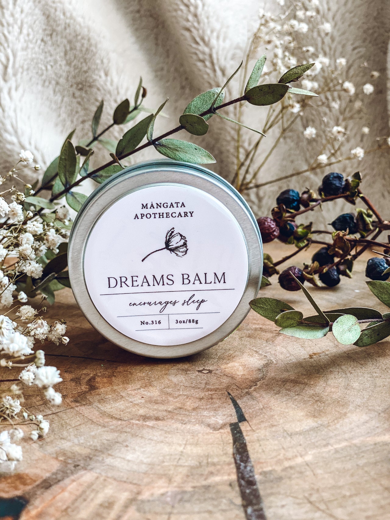 Mangata Apothecary - Botanical Dreams Balm - 3oz - 1 size -