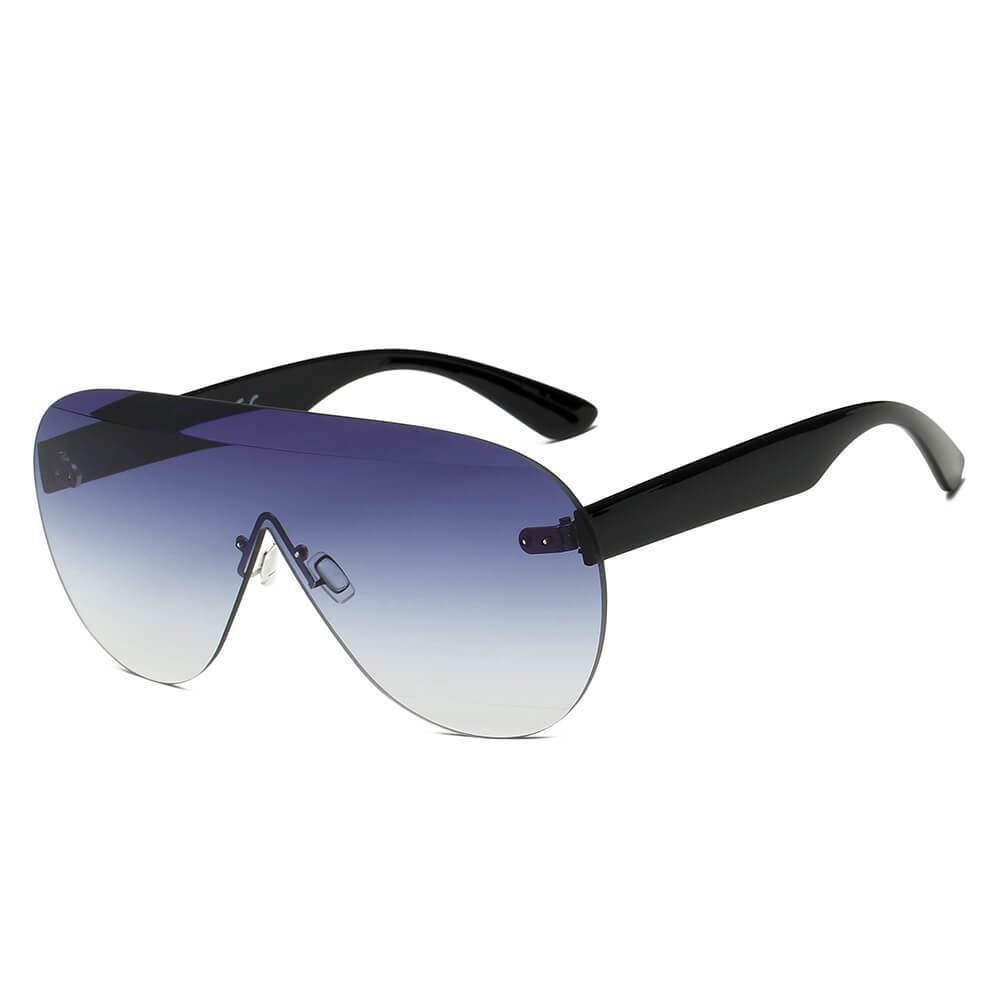 Destin | S2061 - Women Oversized Aviator Fashion Sunglasses - 4 COLORS -