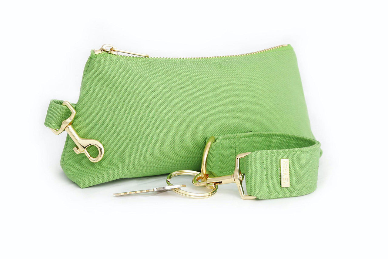 Keyper - Green CANVAS 2-Piece KEYPIT Set • Wristlet - 6 OPTIONS -